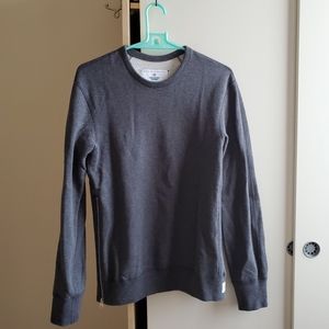 Reigning Champ Mens Side Zipper Sweatshirt